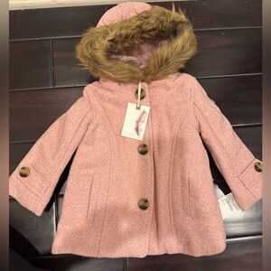Pink coat jacket. Girls. Jessica simpson. 24 months. NWT